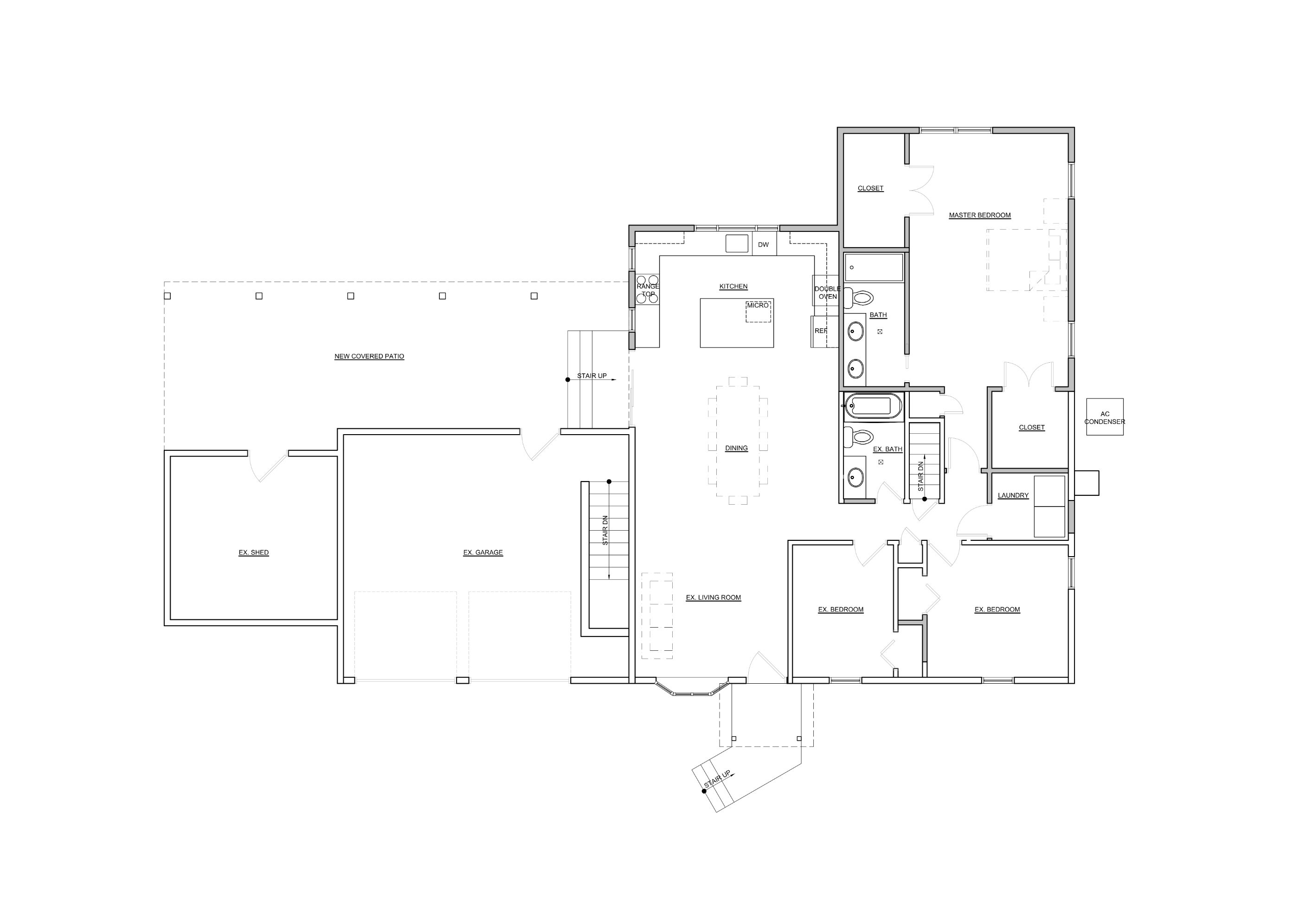 Proposed first floor plan